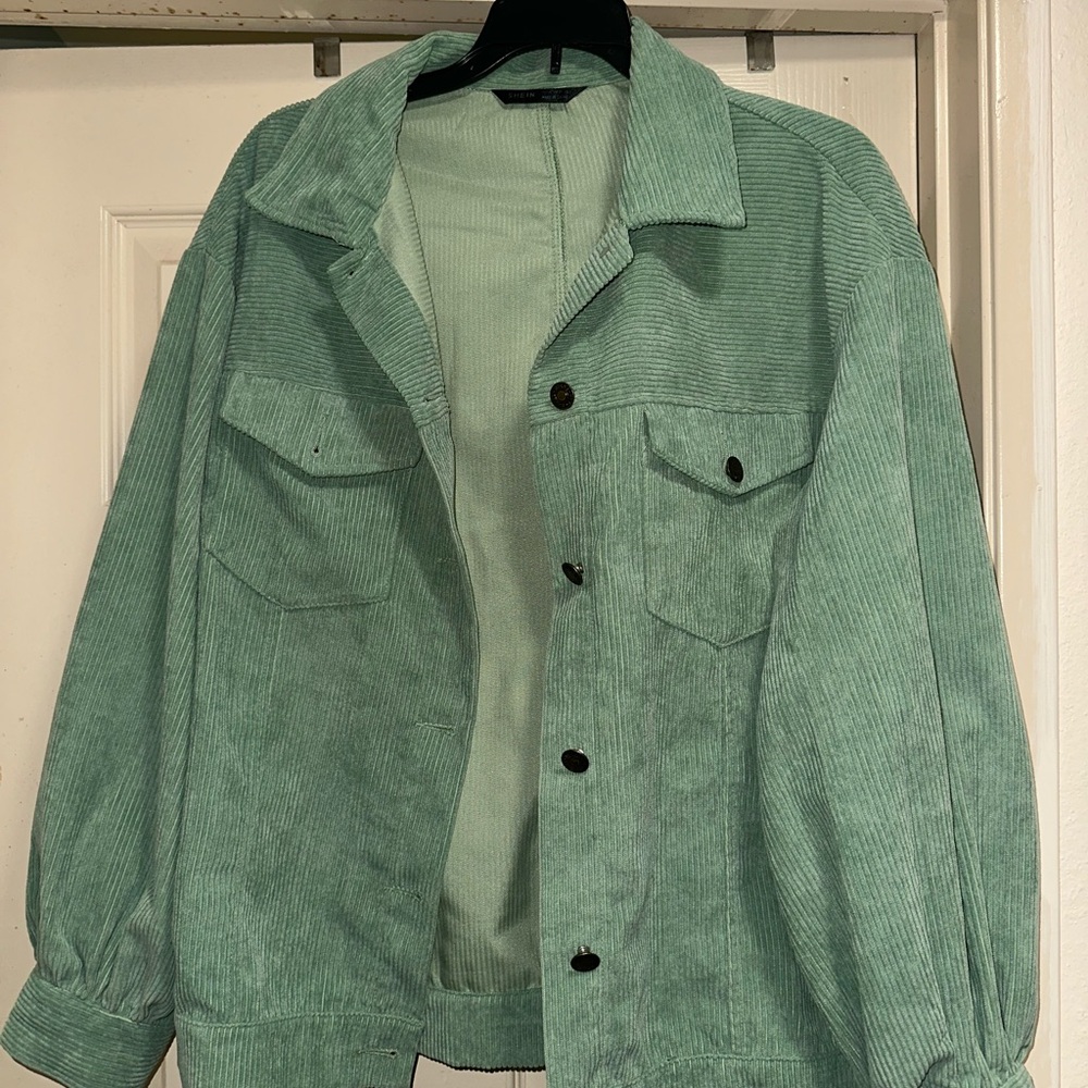 Green Corduroy Jacket